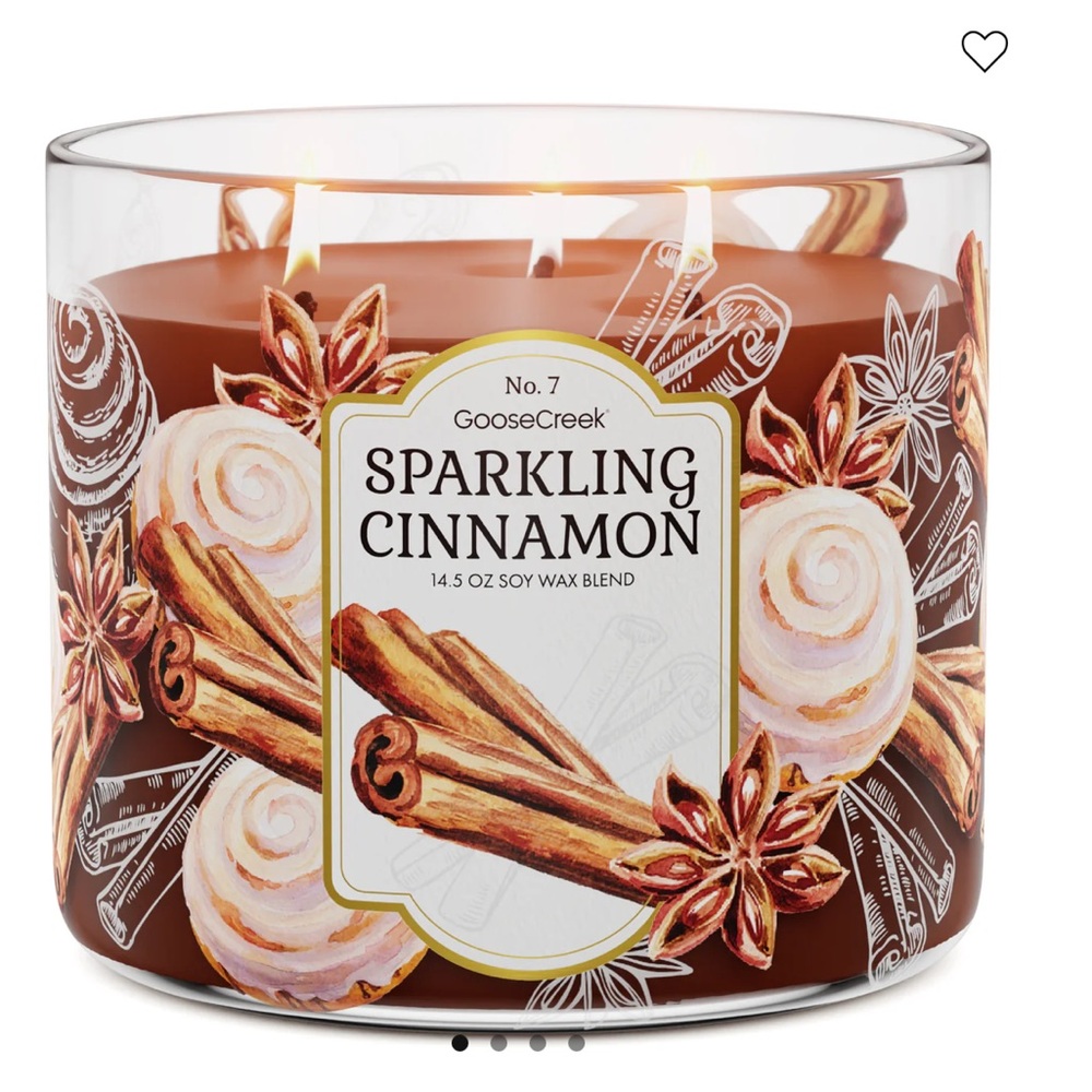🤎 GC Sparkling Cinnamon 3-Wick Candle NEW